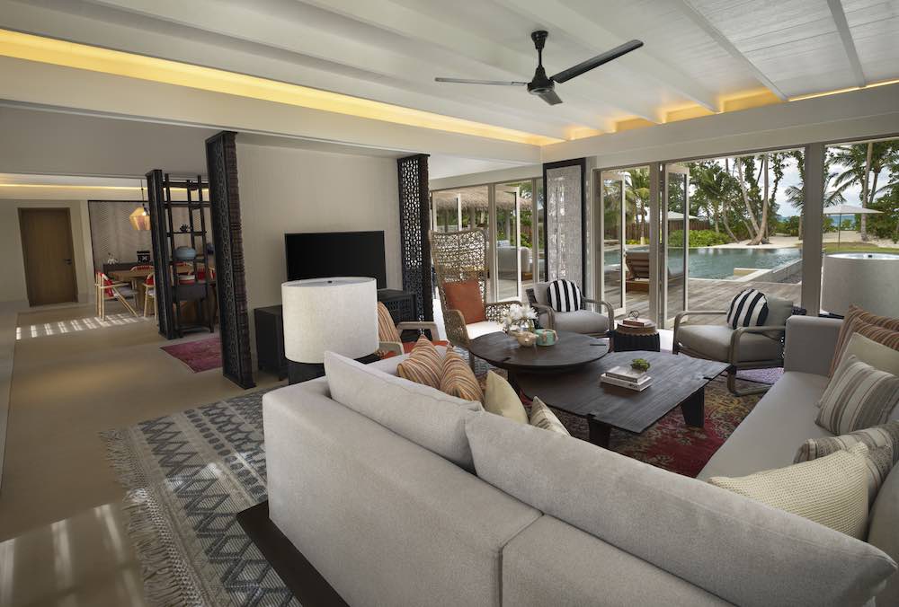 Three Bedroom Royal Beachfront Residence at InterContinental Maldives Maamunagau Resort by IHG, view 4